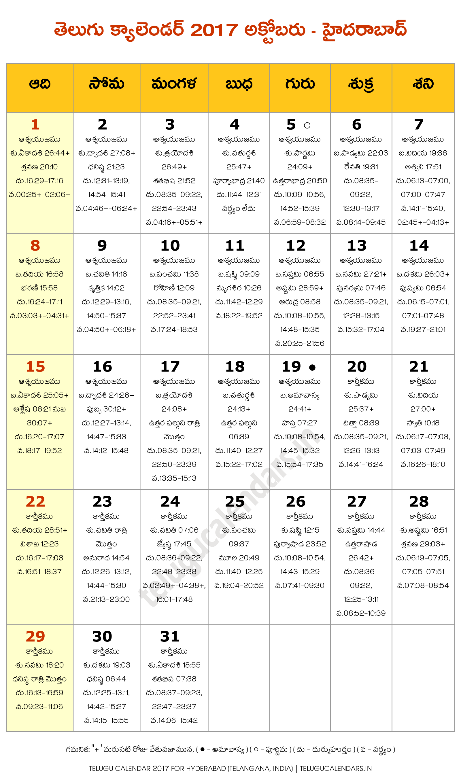 hyderabad-2017-october-telugu-calendar-telugu-calendars