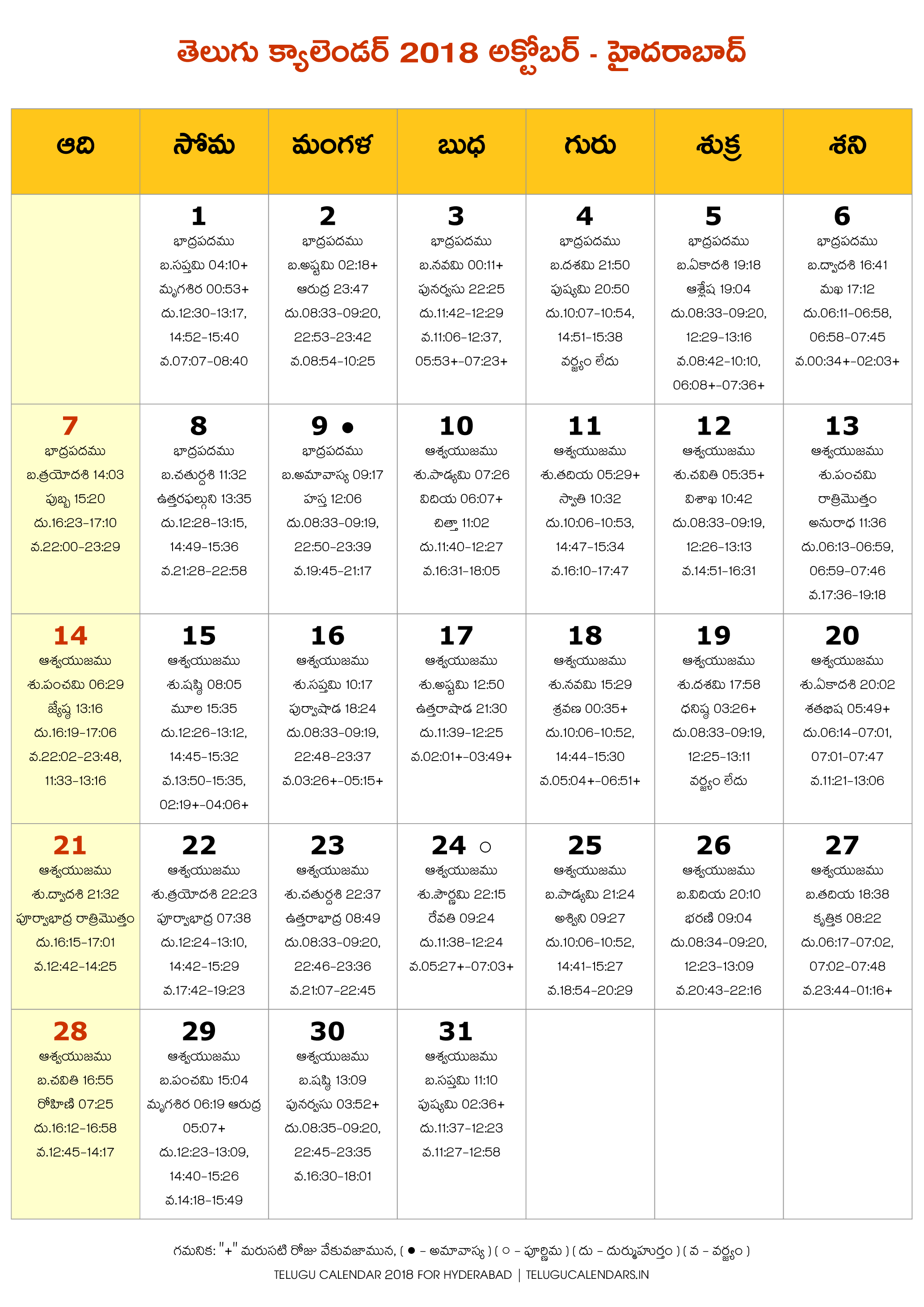 hyderabad-2018-october-telugu-calendar-2023-telugu-calendar-pdf